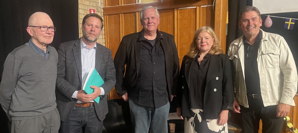 Tor Edsjö, Martin Hansson, Torbjörn Erbe, Lotta Callerstig och Peter Nygren